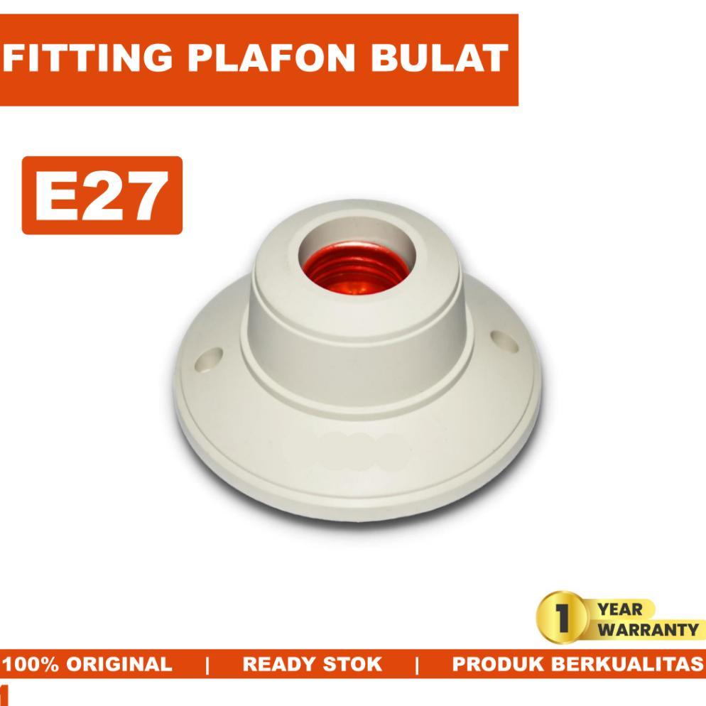 Fitting Lampu Plafon Bulat Fiting Lampu Plafon Oval E27 Kuningan SNI Piting Pitting Lampu Plafon