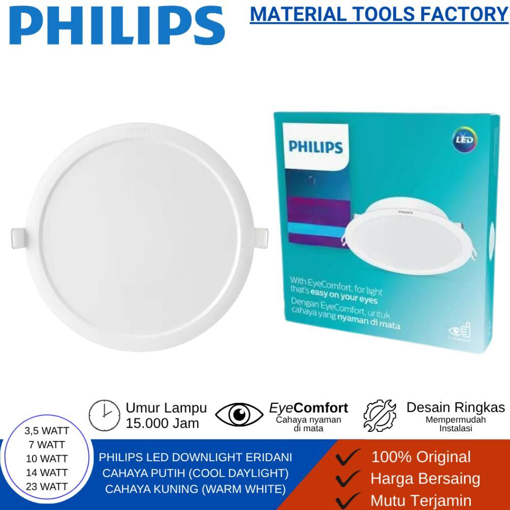 LAMPU LED - LAMPU DOWNLIGHT PLAFON - LAMPU LED RUMAH PHILIPS ERIDANI DOWNLIGHT