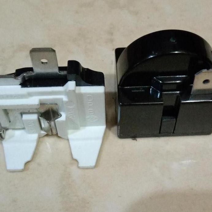 Relay overload kulkas 1 Pintu socket kanan dan overload