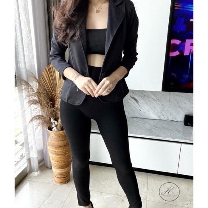 Blazer Scuba Kancing Blazer Scuba Premium Outer Scuba Premium Blazer Premium