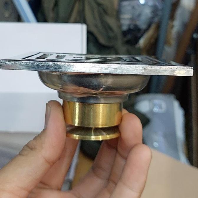Saringan Kamar Mandi Stainless Steel / Floor Drain Saringan Air Lantai Kamar Mandi / Saringan Got Ka
