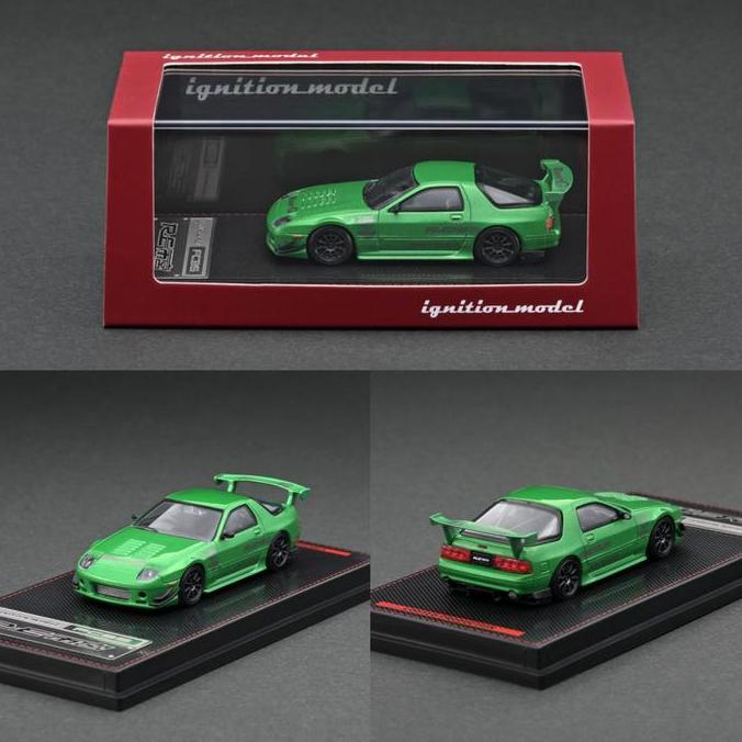 IGNITION MODEL MAZDA RX-7 (FC3S) RE AMERIKA GREEN METALLIC - IG-2496 A2158