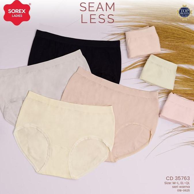 Cd Sorex 35763 - CD/Celana Dalam Wanita Dewasa Cd Sorex Rajut High Waist Semi Korset Lembut Nyaman -