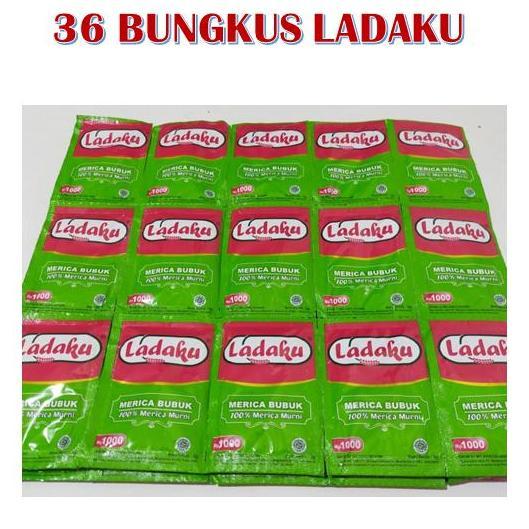 Ladaku 36 Sachet Ladaku Lada Bubuk Merica Bubuk