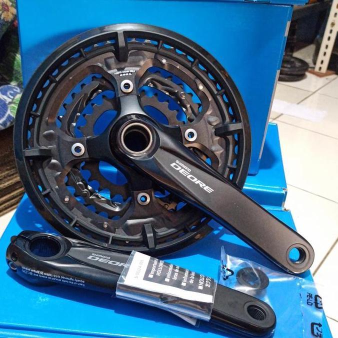Crank Shimano Deore HT2 M6000 - T6010 Triple 3 Speed 48T