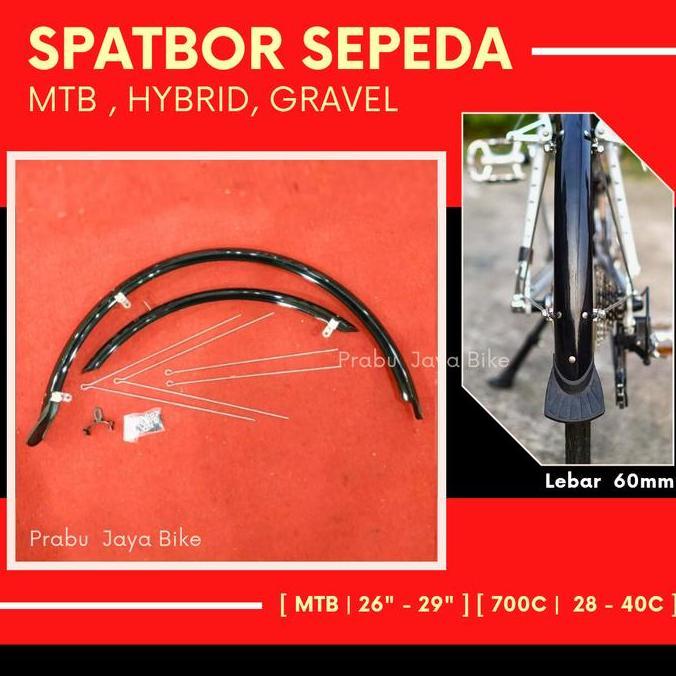 Fender Spatbor Sepeda MTB 26 Spatbor Fender Surly