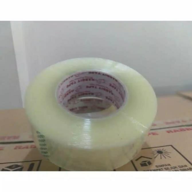 Lakban Bening 2" x 500yard/300M Full 2inch x 300M