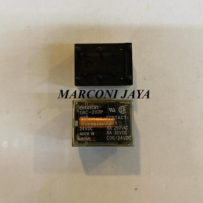 cv.lawususanto / Relay G6C-2117P-US 24volt 6pin Diskon