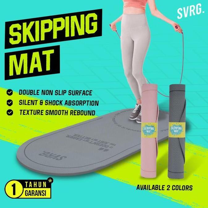 SVRG Skipping Mat 6 MM - Jump Rope Mat - Matras Lompat Tali - Matras