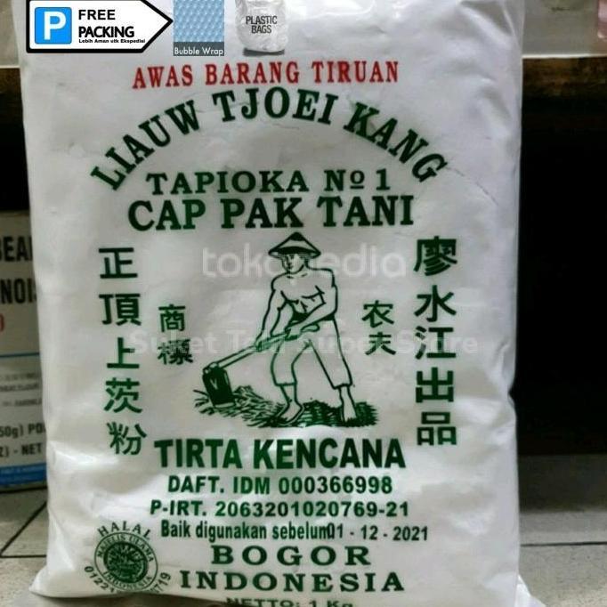 Farina- Sagu Tani Liauw Tjoei Kang 1Kg Tapioka Pempek Tirta Kencana Ready