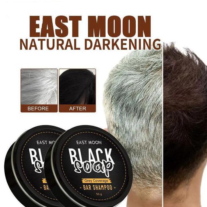 PRIA RAMBUT HITAM SABUN PENGGELAP RAMBUT SABUN SAMPO BAR PENGGELAP POLYGONUM ESSENCE HAIR DARKENING 