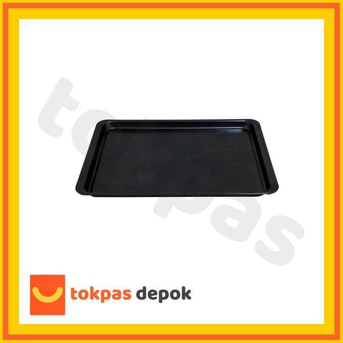 Loyang oven Kue Nampan Teflon Cetakan Kue / Panggang Ayam Anti Lengket A 092 1 Hitam SS