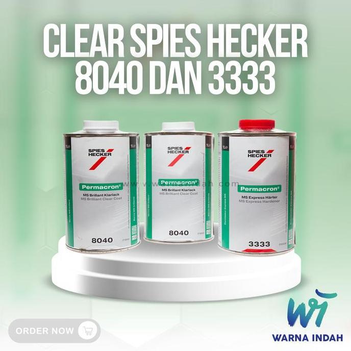 Clear Coat Spies Hecker 8040 + 3333 2:1
