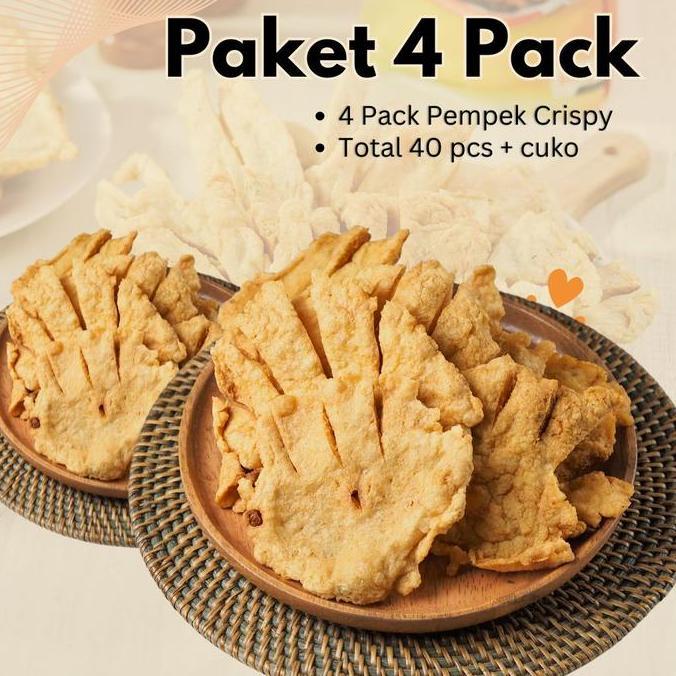 Promo Paket 4 Pack  - Pempek Mola Crispy Dari Palembang