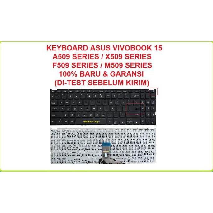 Keyboard Asus A509Fa A509Fb A509Ba A509F A509Fj A509Fl A509J A509Ja