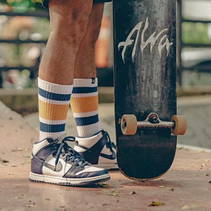 Giy- Staycool Socks Kaos Kaki Basic - Oldskull Sunset