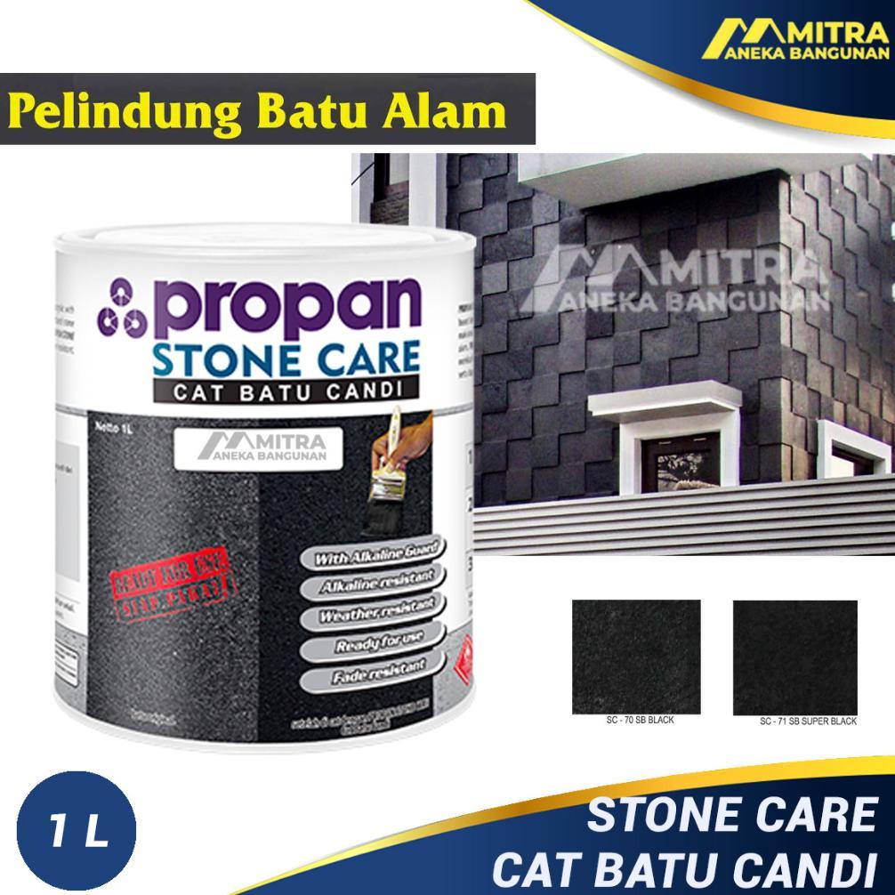 NEW CAT COATING BATU CANDI PROPAN STONE CARE PELINDUNG ATU ALAM COATING VERNIS BATU WARNA HITAM [ter