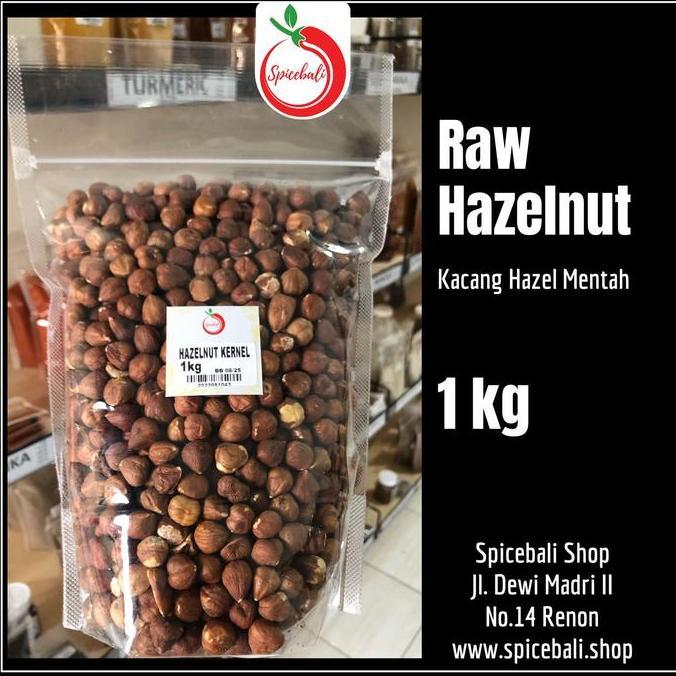 1 Kg Hazelnut Kernel / Kacang Hazelnut 1Kg / Hazelnut Mentah 1 Kilo