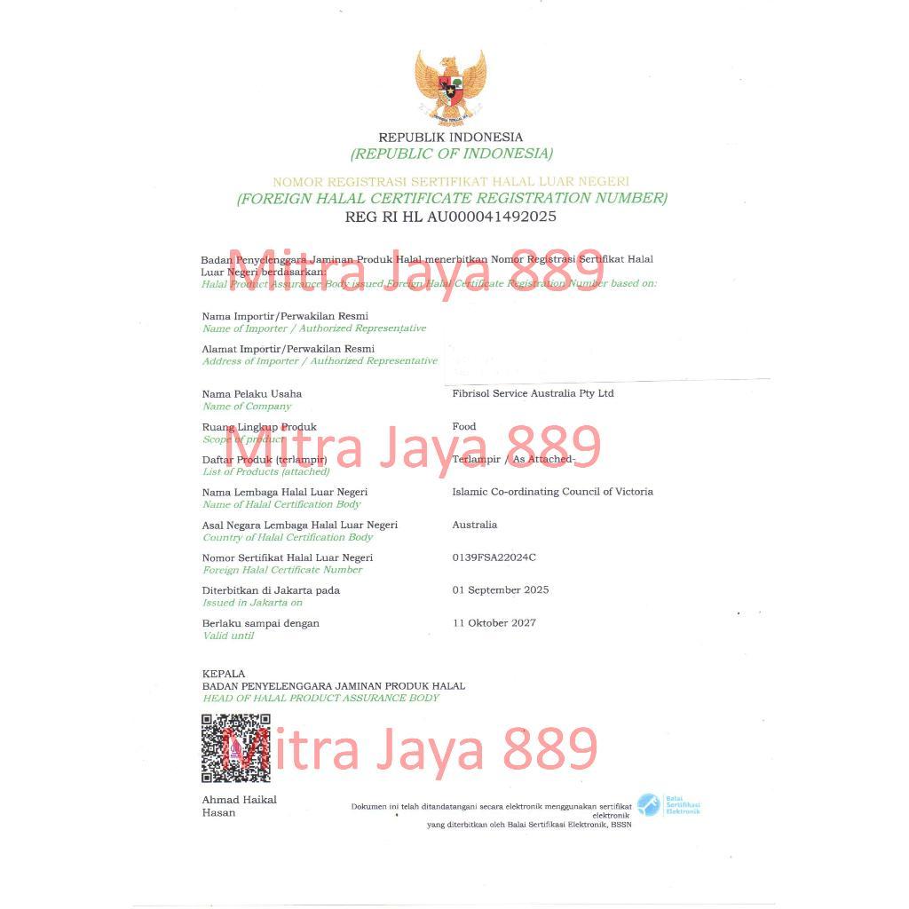 Fibrisol 417A 100 Gram / Phosmix Bakso / Fibrisol Pengenyal Bakso