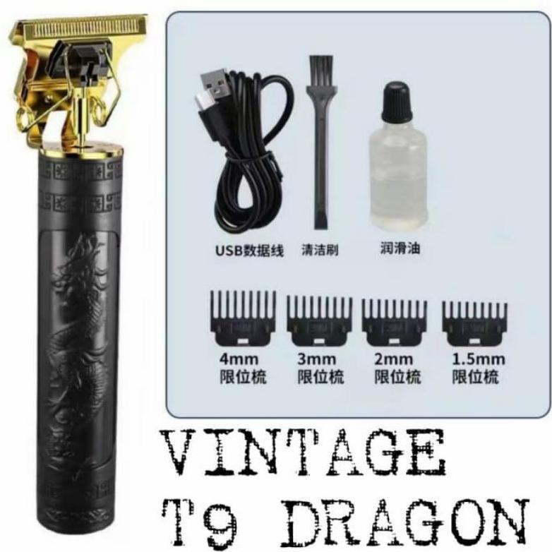 T9 DRAGON Alat Cukur Rambut Dragon T9 Cukur Rambut Hair Clipper