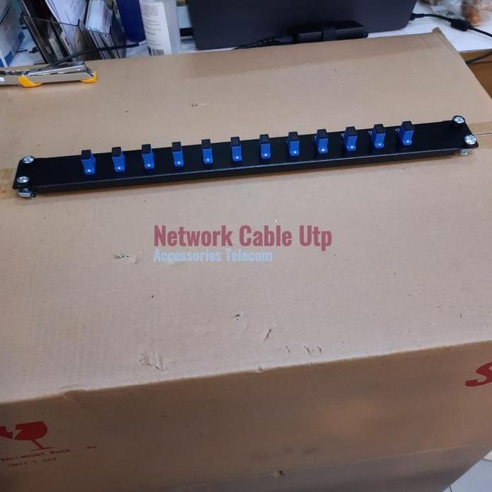 Ready  Patch Panel Fiber Optic12 Core SC UPC Singlemode
