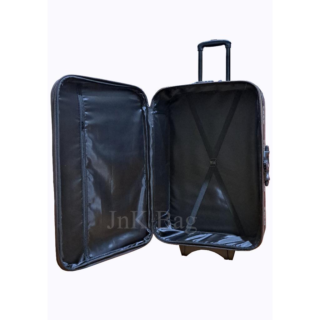Koper 28 Inch Emborse Koper Polo Classic Bahan Kain Ukuran Besar