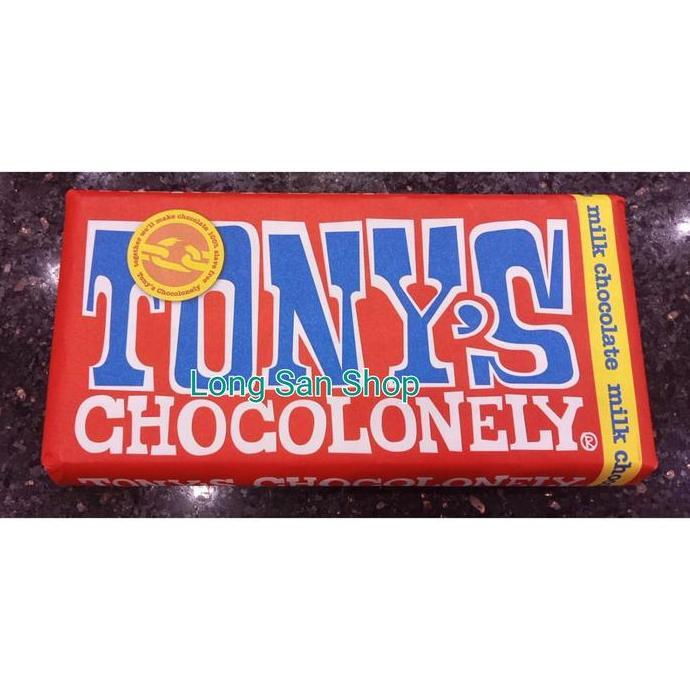 Tony'S Chocolonely Milk Chocolate 180 Gr - Coklat