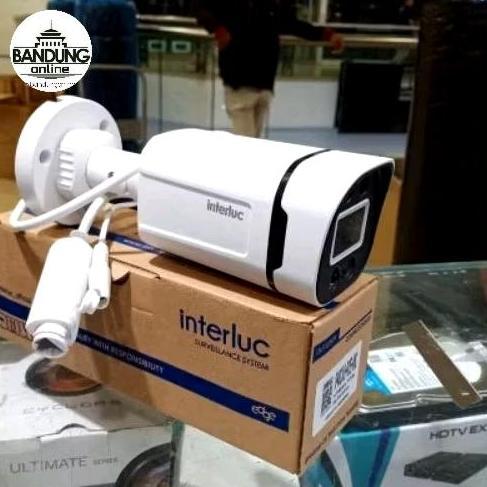 TERBARU - INTERLUC IP Camera 4MP Outdoor Colorvu 312CV2
