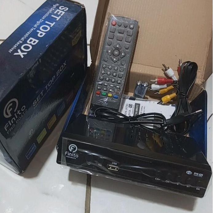 setopbox finito dvb t2 penyalur siaran digital / stb finito digital
