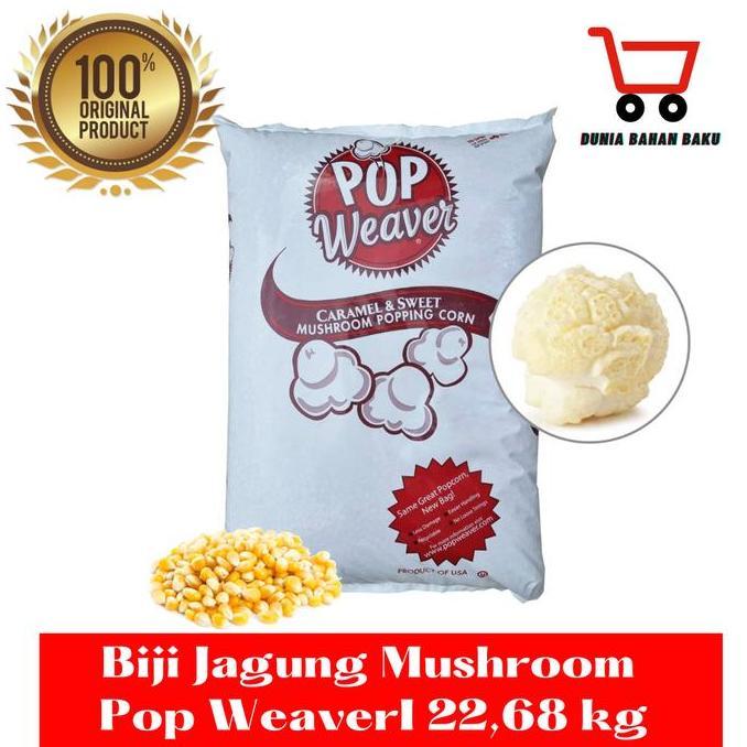 Biji Jagung Popcorn / Biji Jagung Mushroom Pop Weaver Premium Usa