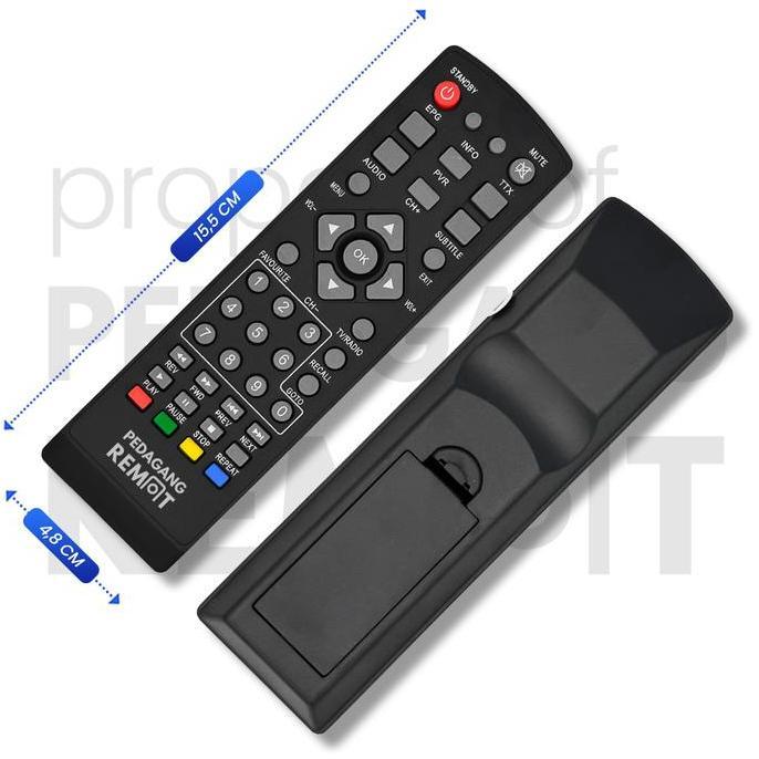 Ready Remot Remote Receiver Parabola Super HD HD 168 GOL DVB T2 (Gardiner Optus Lgsat)