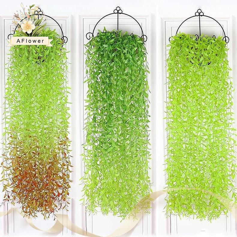 Official Bunga Daun Hoya Costa Hanging Leaf Bunga Plastik Bunga Palsu Dekorasi Artificial Rambat Ura