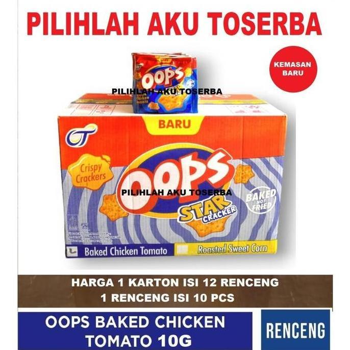 Oops Baked Chicken Tomato 10 Gr / Ayam Tomat -(Harga 1 Karton Isi 12)