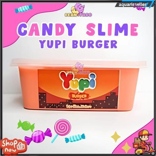 Candy Slime Burger By Slime Bintaro || Tofu Slime || Slime Termurah | || Slime Berkualitas Teruji Ku