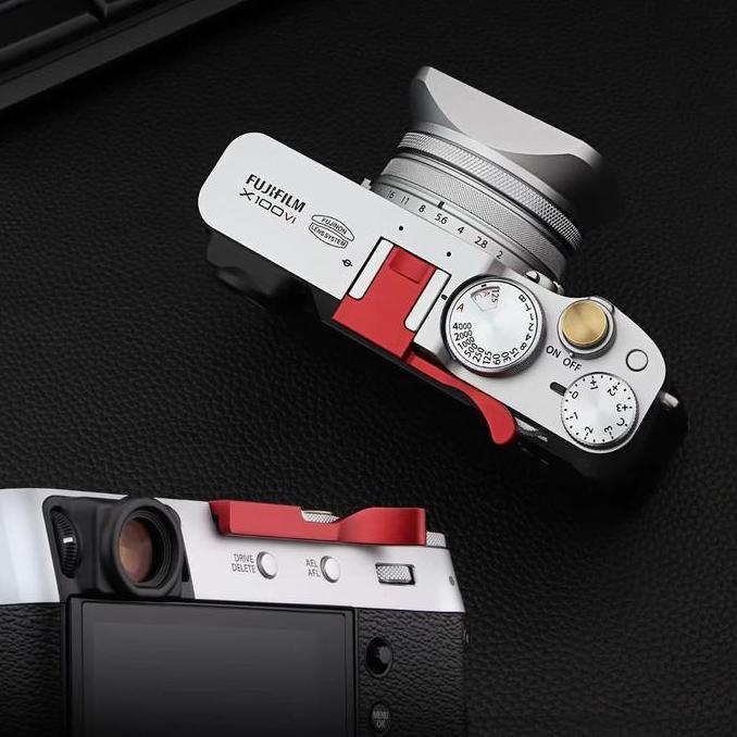 Metal THUMB GRIP Kamera FUJIFILM X100VI X100V X100F Finger Handle Rest Camera Fuji X100 Mark 6 Mark 
