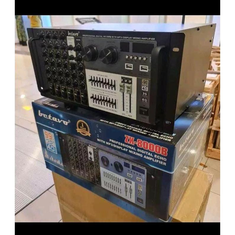 Power Mixer Zx 8000B Usb Sd Bluetooth