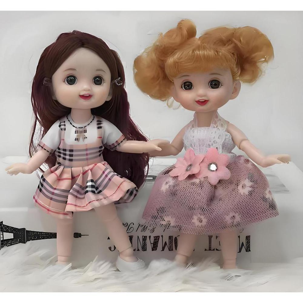new product 17cm boneka yuna bjd doll toys sendi fleksibel princess girls mini cute hadiah buat cewe
