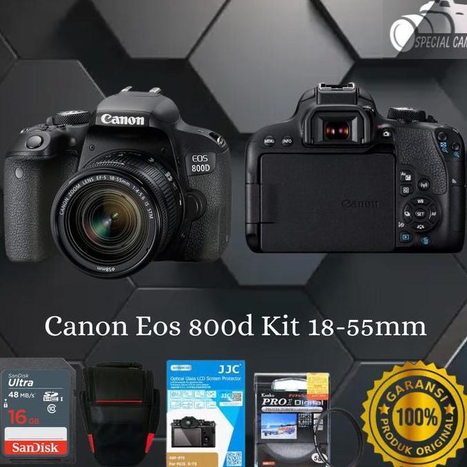 Terlaris Canon Eos 800D Kit 18-55Mm / Camera Canon Eos 800D Kit 18-55Mm