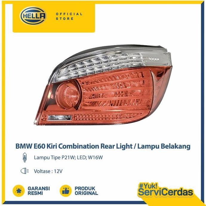 Stop Lamp Hella BMW E60 Kiri Combination Rear Light/Lampu Belakang