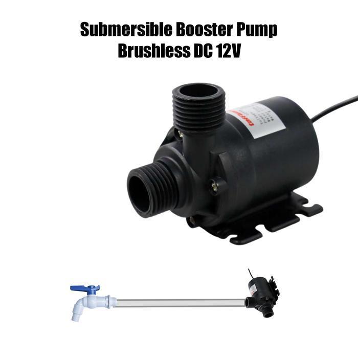 Pompa Sedot/Dorong Air Pipa Keran  Tandon/Kran Toren DC Booster Pump