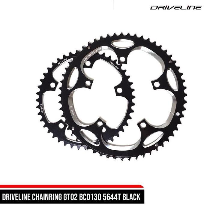DRIVELINE CHAINRING GT02 BCD130 56/44T