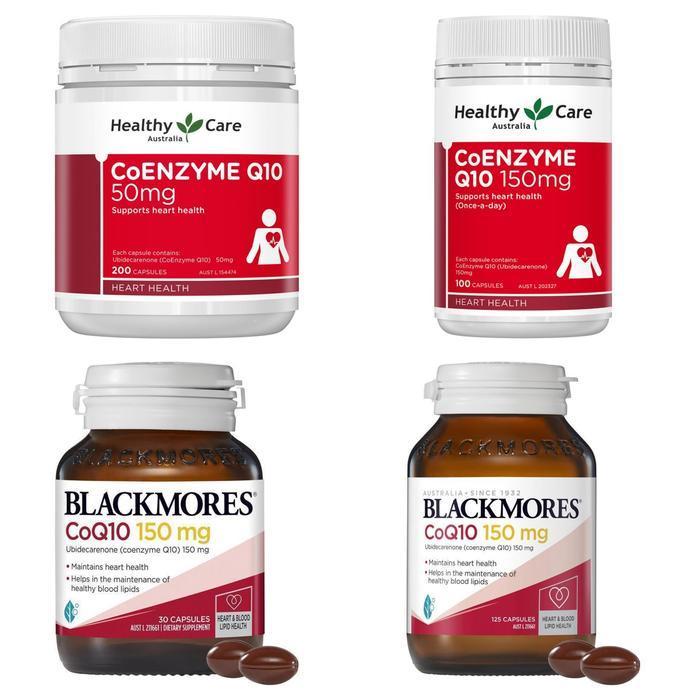 Blackmores Coq10 150mg Healthy Care Coenzyme Q10 50mg 150mg