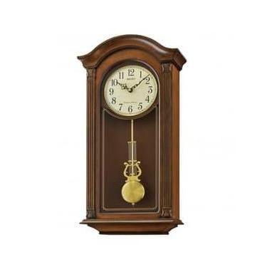 Seiko Wooden ll Clock QXH066B Dual Chimes Hourly Strike / Jam QXH066
