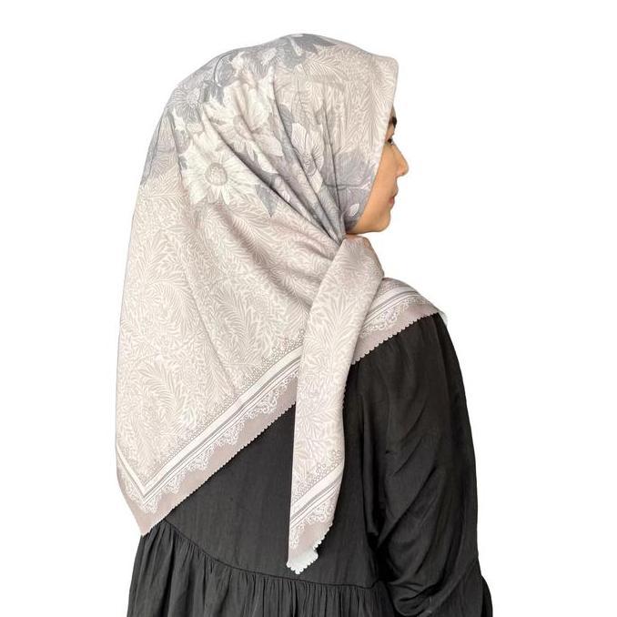 Menawa Rona Series Hijab Segiempat Voal Motif Sublime Size 115x115 dan 130x130 Jumbo Syari Square Mu