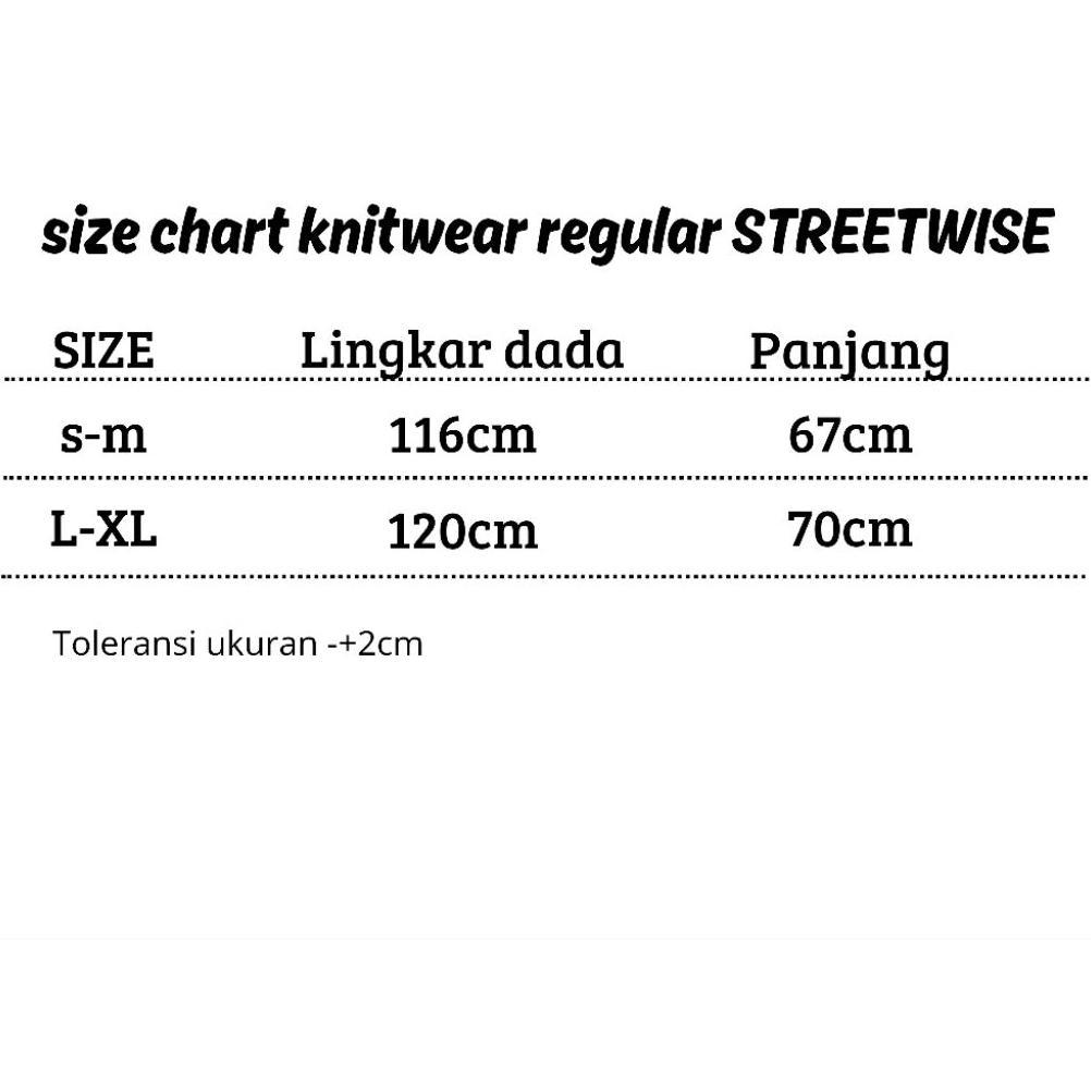 TERBARU STREETWISE Knitwear Sweater Skull Green | Sweater Rajut Unisex Premium