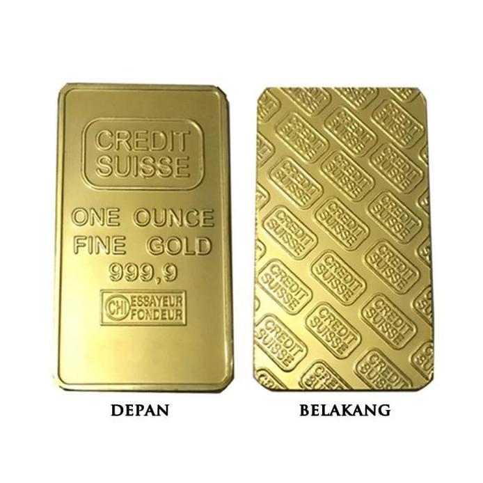 CREDIT SUISSE - Gold Bar Replica