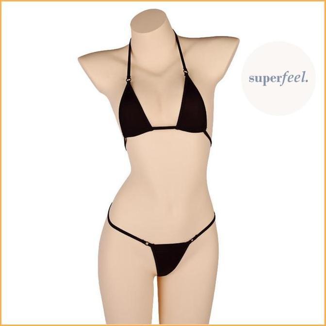 SFL BRA 1 SET LINGERIE BH CD BIKINI BEACHWEAR WANITA PEREMPUAN TRIANGLE DALAMAN RENANG SEGITIGA PANT