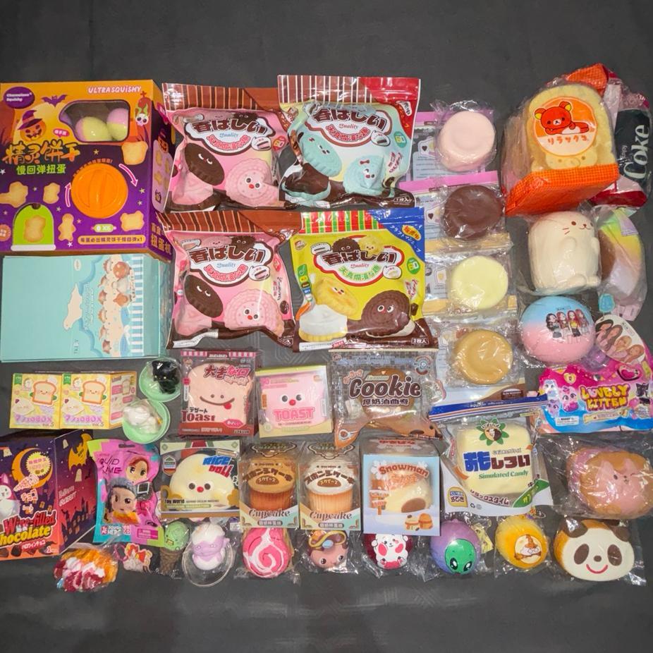 Sale Squishy Ibloom, Mido, Cdn, Sweetbuns, Dll ((Bnip Baru Bukan Bekas) Wajib Baca Deskripsi)