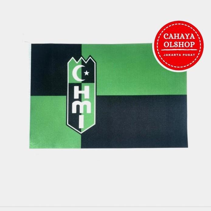 Ready bendera meja hmi + tiang