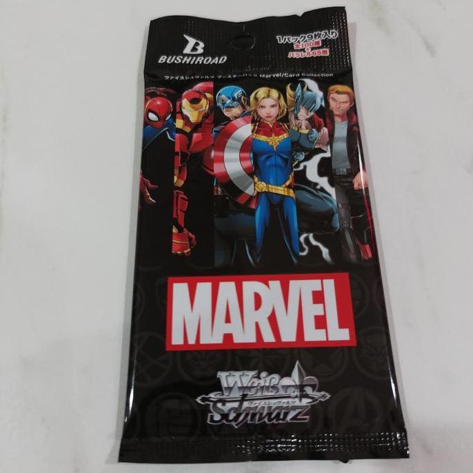 Marvel weiss schwarz trading card sealed pack